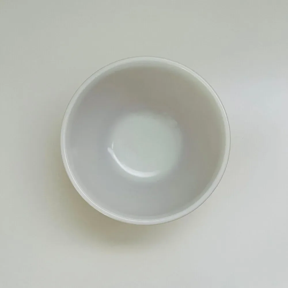 PYREX Brown White Woodland 402 Mixing Bowl 1.5 Qt